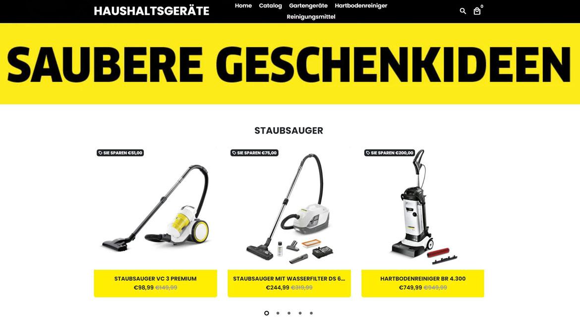 Fake-Shop: shop.haushaltsideal.de (2021)