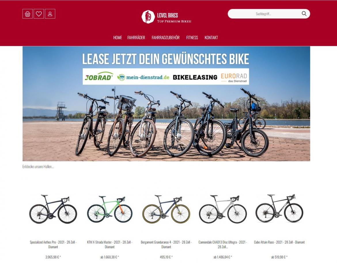 Fake-Shop: levelbikes.de (2022)