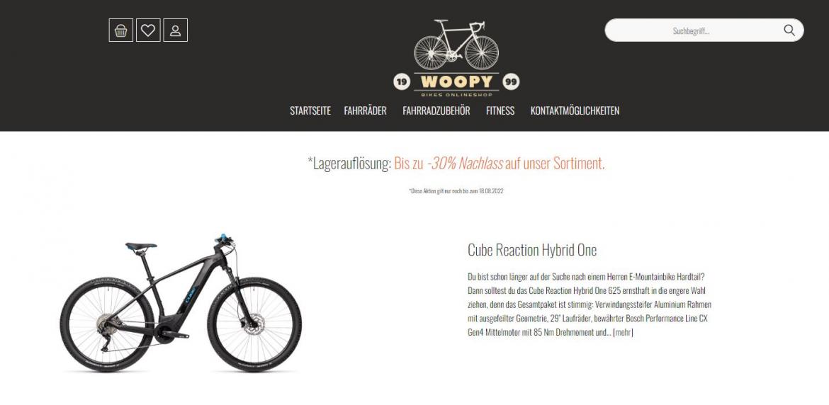 Fake-Shop: woopy-bikes.de (2022)