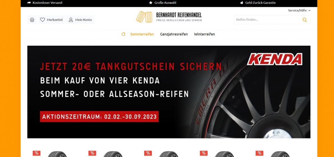 Fake-Shop: bernhardt-reifenhandel.shop (2023)