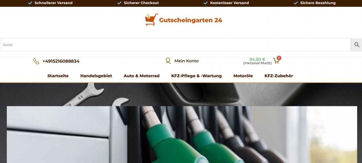 Fake-Shop: gutscheingarten24.de (2024)