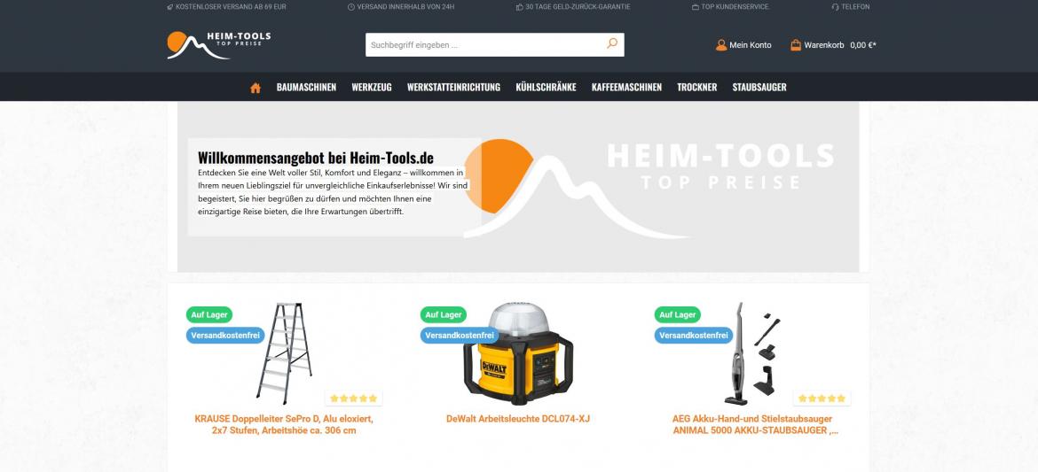 Fake-Shop: heim-tools.de (2024)