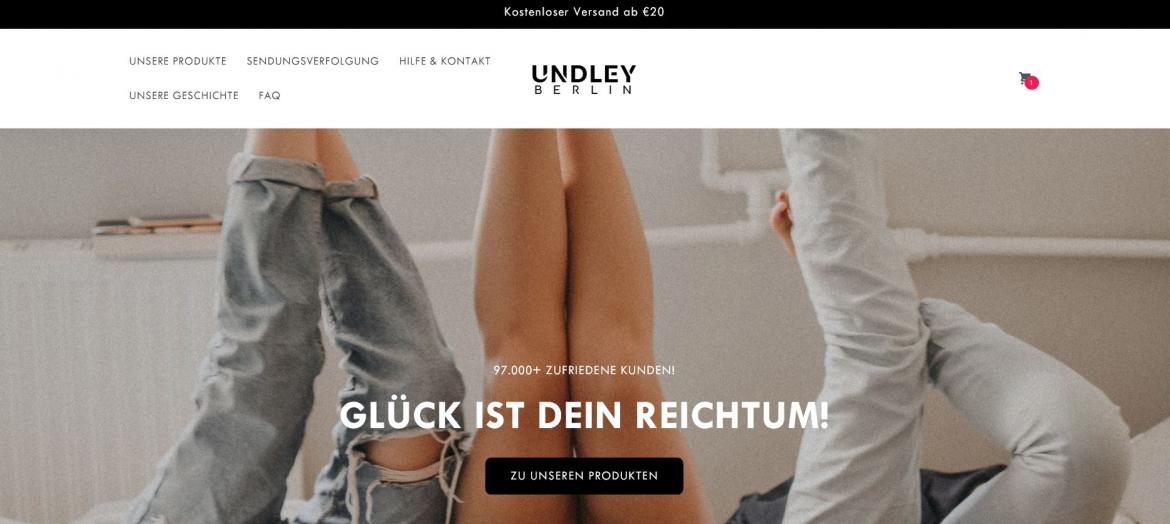 Fake-Shop: undley.de (2024)